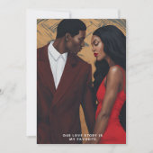 愛 招待状 (正面)