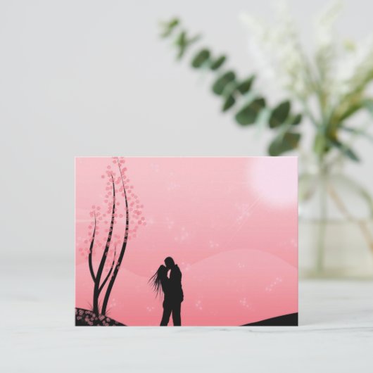 愛(接吻) ポストカード (スタンド正面)