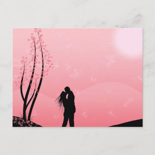 愛(接吻) ポストカード (正面)