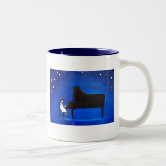 愛-時のマグ(M10)の十分のポケット ツートーンマグカップ