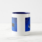 愛-時のマグ(M10)の十分のポケット ツートーンマグカップ (中央)