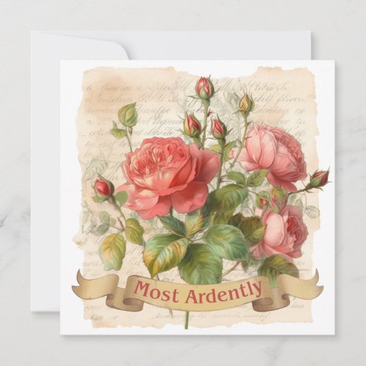 愛 – 最も熱心に – ダーシー氏 (正面)