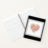 愛、果実、さくらんぼ ノートブック (内部)