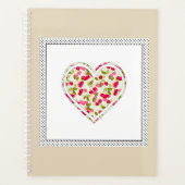 愛、果実、さくらんぼ プランナー手帳 (正面)