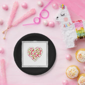 愛、果実、さくらんぼ ペーパープレート (パーティー)