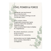 愛、権力、詩を強制