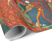 愛、欲望と死のアールデコバレンタインデー ラッピングペーパー (ロールコーナー)