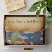 愛、欲望と死バレンタインデーのパーチメント 薄葉紙 (ギフト)