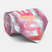 愛:水彩ネックタイ ネクタイ (ロール)