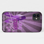 愛、治療、希望[ループスの認識度] Case-Mate iPhoneケース (裏面(横))