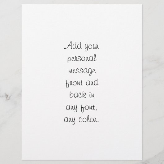 「愛」漢字 チラシ (裏面)