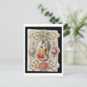 愛、無邪気、バレンタインカード、c.1870 (カラーリー) シーズンポストカード (スタンド正面)