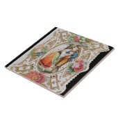 愛、無邪気、バレンタインカード、c.1870 （カラーリー） タイル (側面)