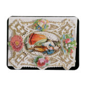 愛、無邪気、バレンタインカード、c.1870 （カラーリー） マグネット (横)