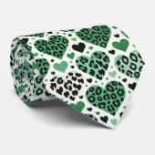 愛(熱狂する緑) ネクタイ (ロール)