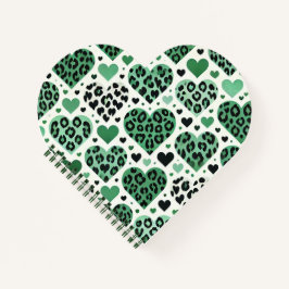 愛(熱狂する緑) ノートブック