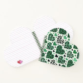 愛(熱狂する緑) ノートブック (内部)