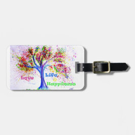 愛、生命及び幸福 ラゲッジタグ