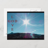 愛...神... ポストカード (正面/裏面)
