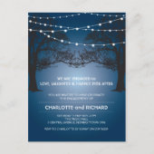 愛、笑い、そして婚約後ずっと幸せに インビテーションポストカード (正面)