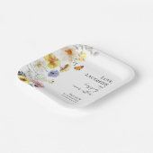 愛、笑い、そして楽しい後結婚ずっと ペーパープレート (傾斜あり)