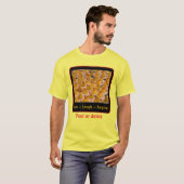 愛 笑い 許し ラバーダック 励まし  Tシャツ (正面フル)