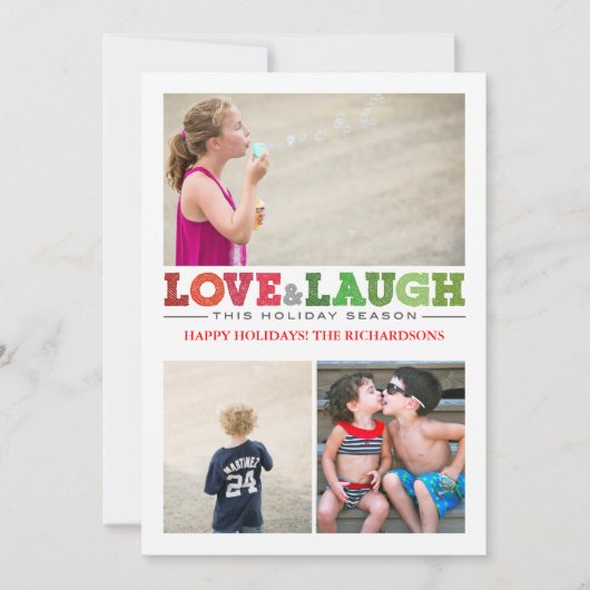 愛+笑いx3 シーズンカード (正面)