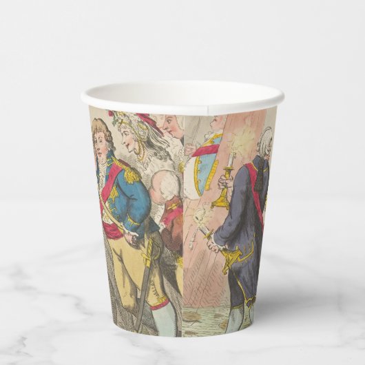 愛 – 紙カップ 紙コップ (右)