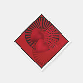 愛.結婚の スタンダードカクテルナプキン (角)