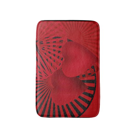 愛.結婚の バスマット (正面縦)