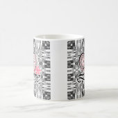 愛, 結婚, バレンタインデー, ハート コーヒーマグカップ (中央)