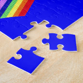 愛、統一&平和_ ジグソーパズル (側面)