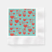 愛 縁ありカクテルナプキン (正面)