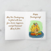 愛、繁栄、感謝 サンキューカード (内部)