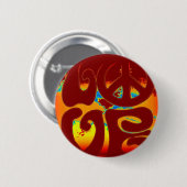 愛 缶バッジ (正面&裏面)