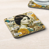 愛、美しい、インスパイア夢、希望ヴィンテージレディ コースター (左側)