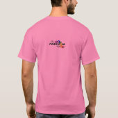 愛/自由はTシャツを鳴らします Tシャツ (裏面)