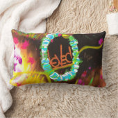 愛 – 装飾用クッション ランバークッション (ブランケット)