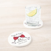 愛/赤ワインに乾杯 コースター (側面)