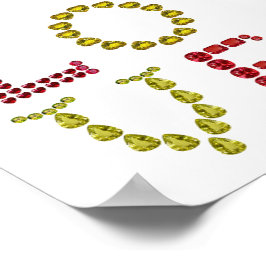 愛、赤、黄 ポスター