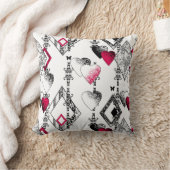 愛、釣り網、パッチワーク クッション (ブランケット)