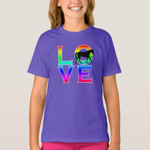 愛: 馬 Tシャツ