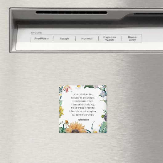 愛、1コリント13:4、 マグネット (インサイチュ (食洗機))