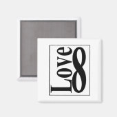 愛(8)インフィニティ マグネット (正面/裏面)