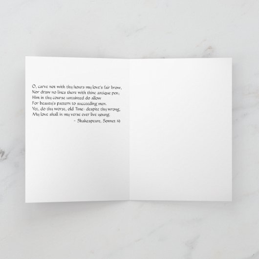 愛- Amor カード (内部)