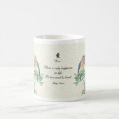 "愛" Bluebirds_Mug コーヒーマグカップ (中央)