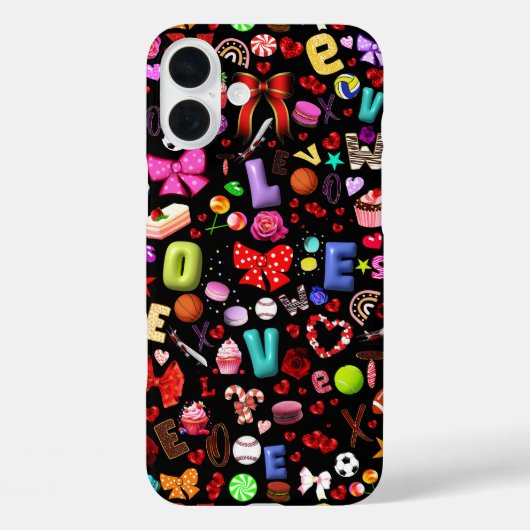 愛 Case-Mate iPhoneケース (裏面)