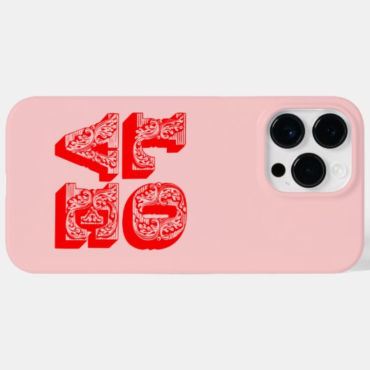 愛 Case-Mate iPhoneケース (裏面 (横))