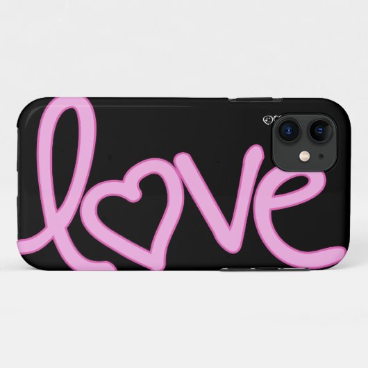 愛 Case-Mate iPhoneケース (裏面(横))
