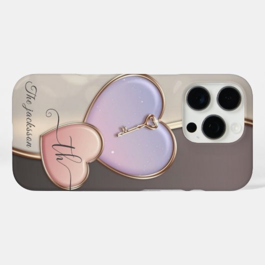 愛 Case-Mate iPhoneケース (裏面 (横))